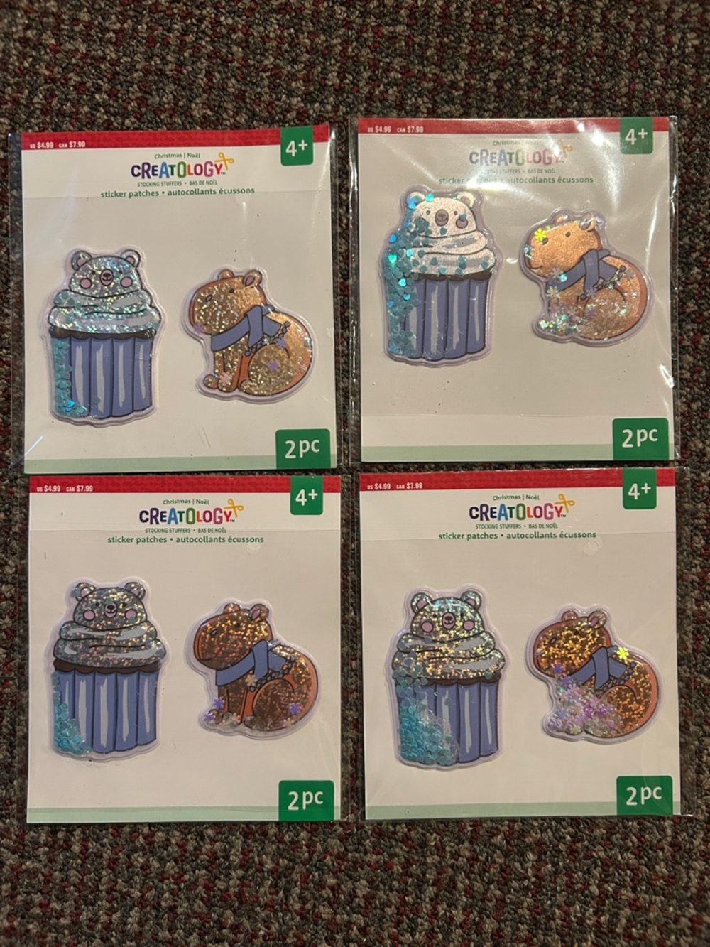 NWT 4 Creatology Sticker Patches